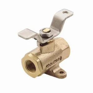 APOLLO VALVES 7843801 Ball Valve, Size 3/4 Inch NPT, Bronze, Surface Mount | BY6GWV