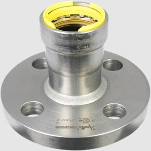 APOLLO VALVES PWR7482442 Flange Adapter, Gas, 1-1/4 Inch Size, Class 150 | CC3UUN