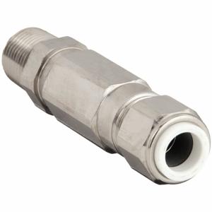 APPLETON ELECTRIC 50ST31505 Cord Connector, 1 1/2 Inch MNPT, 1.16 to 1.50 Inch Cord Dia., Silver, Brass | AA2FHZ 10G158