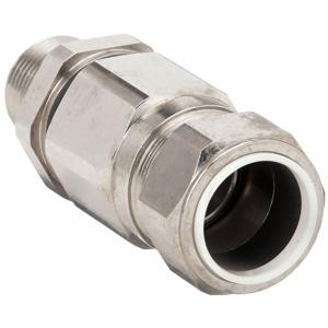 APPLETON ELECTRIC 40T31255 Cord Connector, 1 1/4 Inch MNPT, 0.87 to 1.27 Inch Cord Dia., Silver, Brass | AA2FHY 10G157