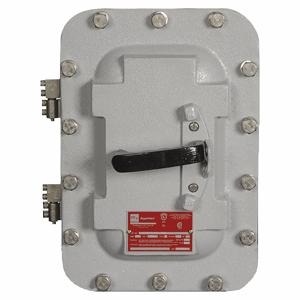 APPLETON ELECTRIC AEAB3036DS Hazardous Location Safety Switch, Non-Fusible, 30 A, 600 V AC | AF2ZTB 6ZTP8