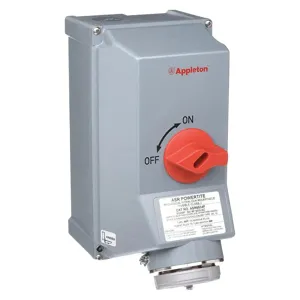 APPLETON ELECTRIC ASR6034F Mechanical Interlock Device, Fused, 60 A, 208/240/480/600V AC | AA4DML 12G198