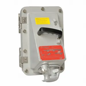 APPLETON ELECTRIC DBR1034EH50 Receptacle, 100A, 480V AC, 25HP | AA4DPL 12G245