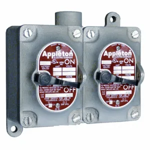 APPLETON ELECTRIC EDS110F1A Tumbler Switch | BJ9HLJ