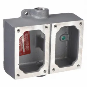 APPLETON ELECTRIC EDSC272-SA Mounting Body, 3.06 Inch Depth, 7.41 Inch Width, 6.06 Inch Height, 2 Gangs | AA4VPD 13F878