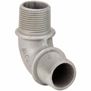APPLETON ELECTRIC ELM90-75 Elbow, 90 Deg., Electroplated, 3/4 Inch Trade, Male to Male, NPT, Iron | AA2LRL 10P968