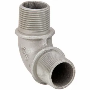 APPLETON ELECTRIC ELM90-100 Elbow, 90 Deg., Electroplated, 1 Inch Trade, Male to Male, NPT, Iron | AA2LRH 10P965