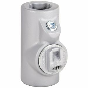 APPLETON ELECTRIC EYDEF150 Sealing Fitting, Vertical, 1 1/2 Inch Trade, Female, 6 1/4 Inch Overall Length, Iron | AA2PBP 10W498
