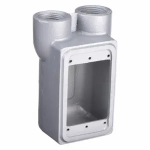 APPLETON ELECTRIC FDS-1-100 Weatherproof Electrical Box, 1 Gang, 1 Inch Hub, 2 Inlets, 4.56 Inch Length | AA2JFU 10L094