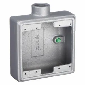 APPLETON ELECTRIC FS-2-75-A Weatherproof Electrical Box, 2 Gangs, 3/4 Inch Hub, 1 Inlet, 4.63 Inch Length | AA2JGF 10L115