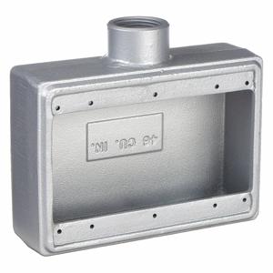 APPLETON ELECTRIC FS-3-100 Weatherproof Electrical Box, 3 Gang, 1 Inlet, 4.56 Inch Length, 2 Inch Depth | AA2JGK 10L119