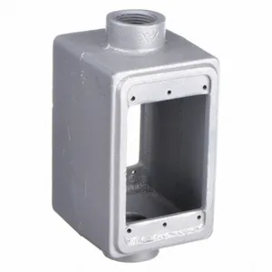 APPLETON ELECTRIC FSC-1D-75 Weatherproof Electrical Box, 1 Gang, 3/4 Inch Hub, 2 Inlets, 4.56 Inch Length | AA2JGM 10L127