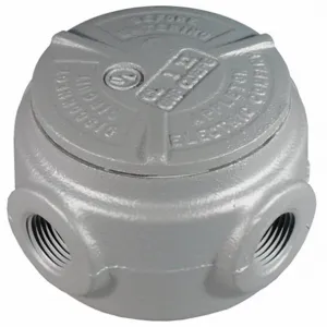 APPLETON ELECTRIC GRJS50 Conduit Outlet Body, 1/2 Inch Trade, XAT Body, 7.3 cu. in. Body Capacity, Iron | AF2FJU 6RVA8