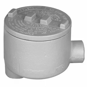 APPLETON ELECTRIC GRLB50 Conduit Outlet Body, 1/2 Inch Trade, LB Body, 18 cu. in. Body Capacity, Iron | AF2FLB 6RVE8