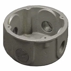 APPLETON ELECTRIC JBDX-50 Conduit Outlet Body, 1/2 Inch Trade, X Body, 23 cu. in., Iron, Threaded Hub | AF2FFB 6RUN1