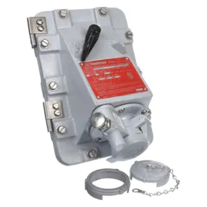 APPLETON ELECTRIC JBR3034-150 Receptacle, Non-Fused, 30 A, 240/480/600V AC, 20 hp, Metallic | AA3YAL 11Y422