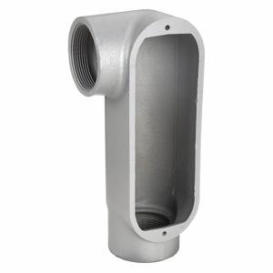 APPLETON ELECTRIC LR400-A Conduit Outlet Body, 4 Inch Trade, LR Body, 330 cu. in., Aluminum, Threaded Hub | AA2NYQ 10W071