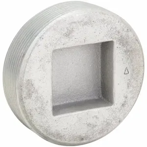 APPLETON ELECTRIC PLG-400 Blank Plug, Galvanized, 4 Inch Trade, NPT, Iron, Male to Male, Iron | AA2NGM 10U762