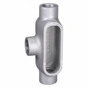 APPLETON ELECTRIC T87-SA Conduit Outlet Body, 3 Inch Trade, T Body, 133 cu. in., Aluminum, Threaded Hub | AA2NZN 10W144