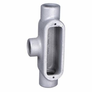 APPLETON ELECTRIC T78 Conduit Outlet Body, 2 1/2 Inch Trade, T Body, 200 cu. in., Iron, Threaded Hub | AA2NZL 10W142