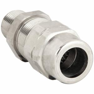 APPLETON ELECTRIC TMC2-125137NB Liquid-Tight Conduit Fitting, Nickle Plated Brass, 1 1/4 Inch Trade, Straight | AC6LCZ 34D553