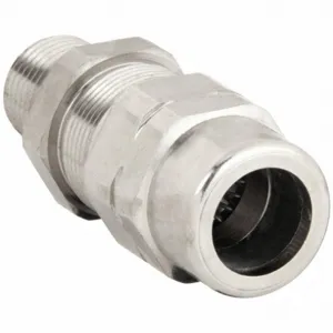 APPLETON ELECTRIC TMC2-100118NB Liquid-Tight Conduit Fitting, Nickle Plated Brass, 1 Inch Trade, Straight | AC6LCY 34D552