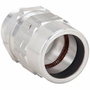 APPLETON ELECTRIC TMC2-200233A Liquid-Tight Conduit Fitting, 2 Inch Trade, Non-Insulated, Straight, Aluminum | AC6LCW 34D550