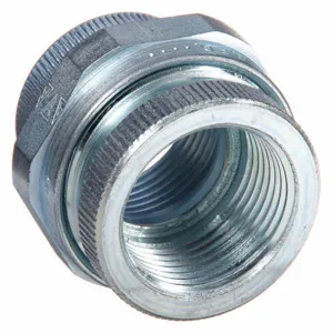 APPLETON ELECTRIC UNF100NR Straight Union, Conduit to Conduit, 1 Inch Trade, Female to Female, Steel | AA2NLF 10U849