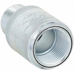 APPLETON ELECTRIC UNY100 Expansion Union, Conduit to Box, Chromate Coated/Electroplated/Powder Coated, Iron | AA2NMM 10U878