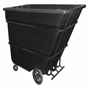 APPROVED VENDOR 1.7CU-HD BLACK Tilt Truck Heavy-duty 1-3/4 Cubic Yard Black | AF4GUW 8WCH4