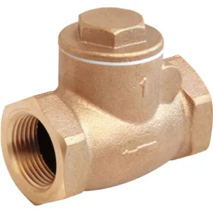 APPROVED VENDOR 10F298 Swing Check Valve Bronze 1/4 Inch Npt | AA2ERV