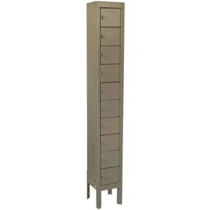 APPROVED VENDOR 10Y619 Cell Phone Locker 1 Wide 10 High Tan | AA2QAT