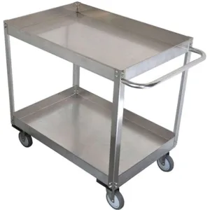 APPROVED VENDOR 11A470 Unassembled Utility Cart Stainless Steel 41 L 1200 Lb | AA2TLZ