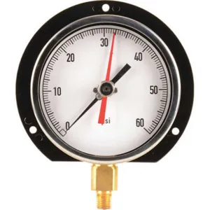 APPROVED VENDOR 11A497 Pressure Gauge Process 4-1/2 In | AA2TNB