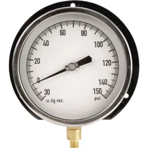 APPROVED VENDOR 11A511 Compound Gauge General Purpose 6 Inch 150 | AA2TNQ