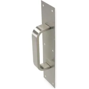 APPROVED VENDOR 122 X 70B.28 Pull Plate Rectangle Aluminium 3 1/2 x 15 | AC3CFG 2RGT6