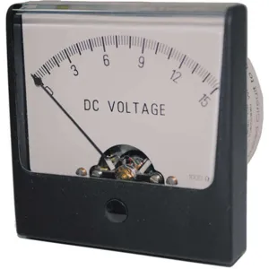 APPROVED VENDOR 12G406 Analog Panel Meter Ac Voltage 0-150 Ac V | AA4DVQ