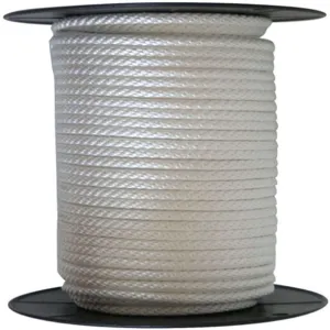 APPROVED VENDOR 12U279 Rope Nylon Braided 3/8 Inch Diameter 200 Feet Length | AA4LZV