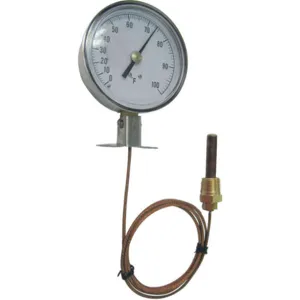 APPROVED VENDOR 12U604 Analog Panel Mount Thermometer 0 To 100f | AA4MHP 12U606