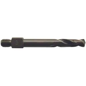 APPROVED VENDOR 16W823 Cobalt Threaded Shank Drill Long 1/4 | AA8AER