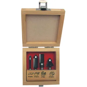 APPROVED VENDOR 16Y548 Router Bit Set 4 Pc | AA8BWB