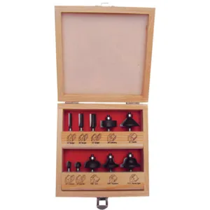 APPROVED VENDOR 16Y553 Router Bit Set 10 Pc | AA8BWG