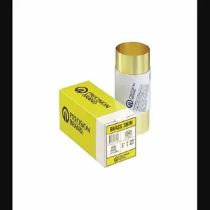 APPROVED VENDOR 17340 Shim Stock Roll Brass 0.0060 Inch 12 In | AE3RCB 5EY71