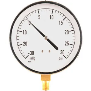 APPROVED VENDOR 18C741 Pressure Gauge Mechanical Contractors 4-1/2 In | AA8ECB