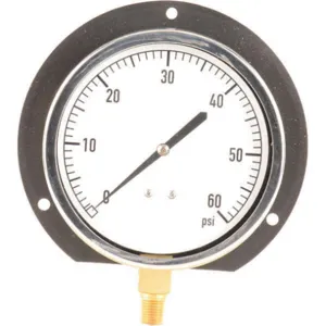 APPROVED VENDOR 18C765 Pressure Gauge Mechanical Contractors 4-1/2 In | AA8EDC