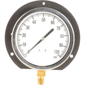 APPROVED VENDOR 18C766 Pressure Gauge Mechanical Contractors 4-1/2 In | AA8EDD