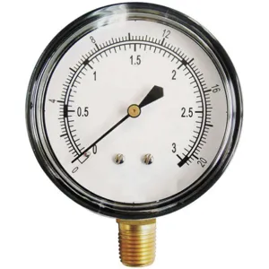 APPROVED VENDOR 18C774 Press Gauge Low Press Diaphragm 2-1/2 In | AA8EDM