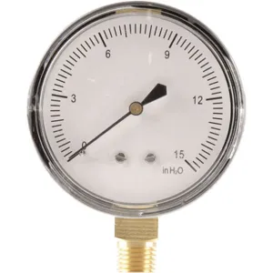 APPROVED VENDOR 18C783 Press Gauge Low Press Diaphragm 2-1/2 In | AA8EDX