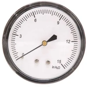 APPROVED VENDOR 18C799 Press Gauge Low Press Diaphragm 2-1/2 In | AA8EEP