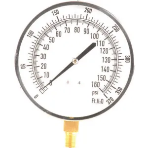 APPROVED VENDOR 18C812 Pressure Gauge Altitude 4-1/2 In | AA8EFC